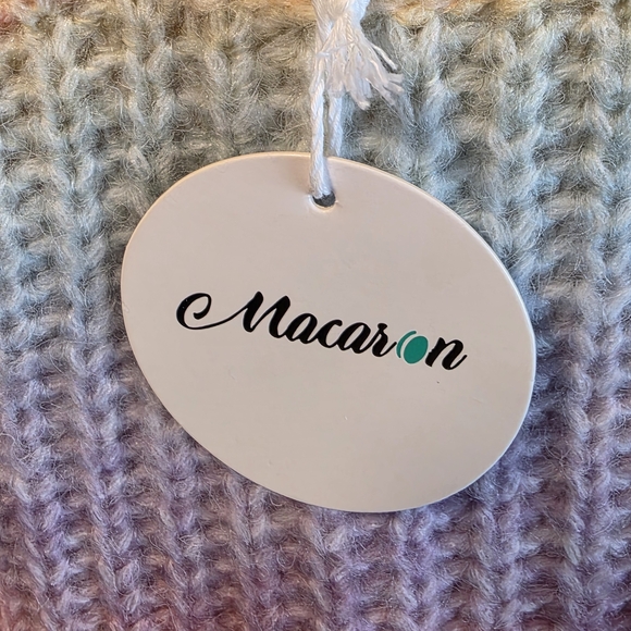 Multicolor Knit Women's Sweater - Picture 4 of 5